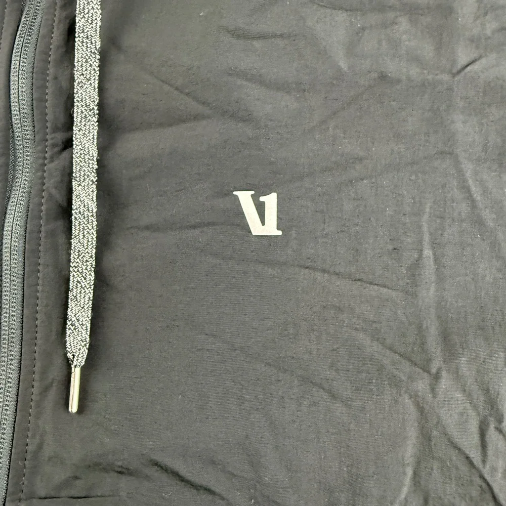 Vuori Sunday Element Jacket Men's XL Gray Hoodie Colorblock Gym Athleisure V215* - Picture 5 of 10